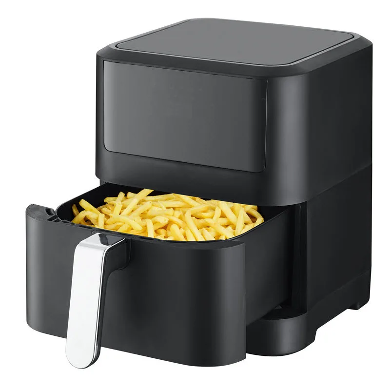 6L Home Smart Touch Air Fryer No Oil Fume Large Capacity Multifunctional  French Fries Maker Electric Oven Low Fat and Healthy _ - AliExpress Mobile