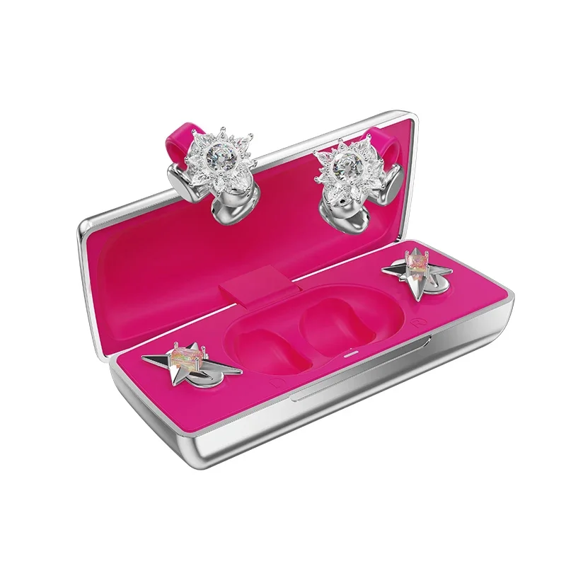 ERDU Bluetooth ブルートゥース　ワイヤレス　アクセサリー ERDU headphones Bluetooth ear clip magnetic jewelry headphones