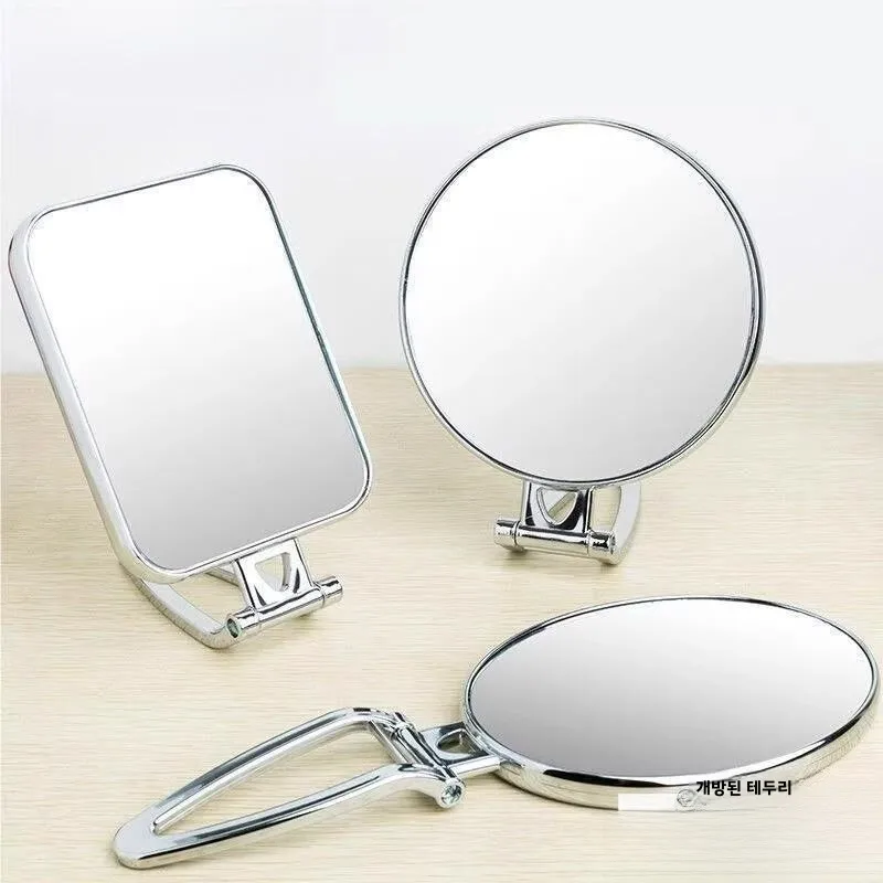 휴대용 LED 조명 화장 거울 여성용 컴팩트 데스크탑 세련된 디자인 학생 기숙..