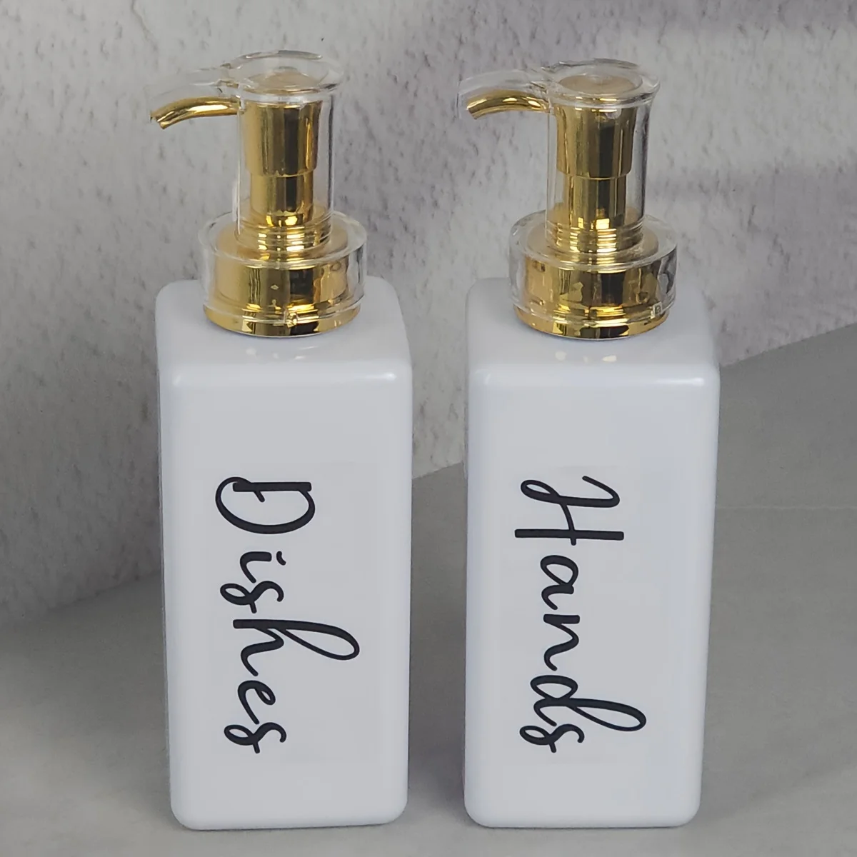Soap Dispenser 2pcs Farmhouse Hand And Dish Soap Dispenser Refillable Liquid Soap Dispenser Pump Kitchen and Bathroom Convenient