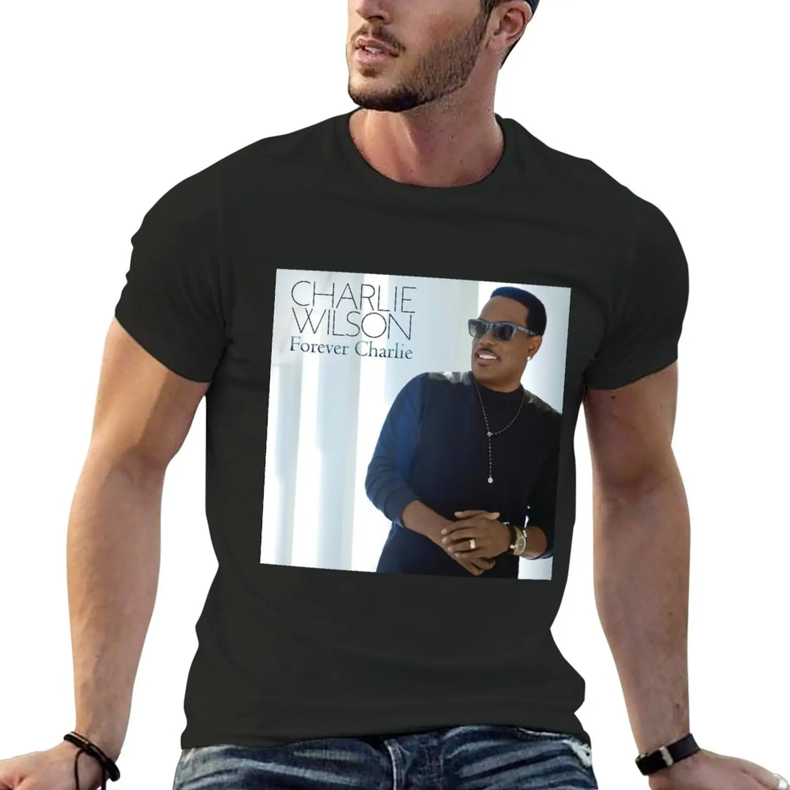 

Forever charlie T-Shirt T-shirt short plus size tops oversized t shirt Short t-shirt mens graphic t-shirts