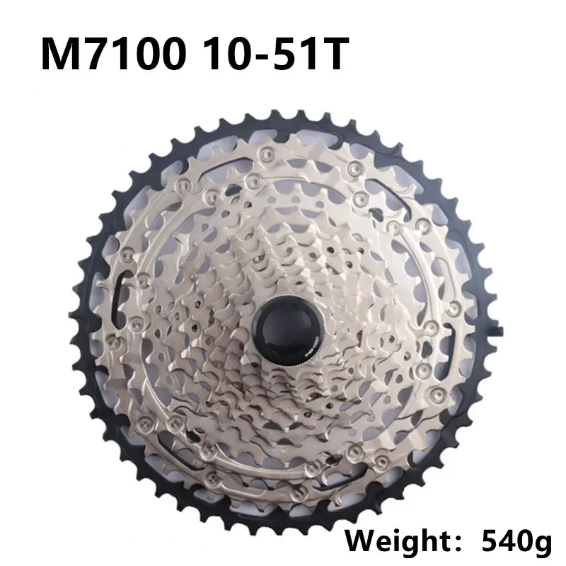Bicycle Cassette Shimano M6100 M7100 M8100 M8200 M9100 Cassette MS 12 Speed DEORE SLX XT XTR Series 12s 10-51T/10-45T For Mountain Bike Ride Part