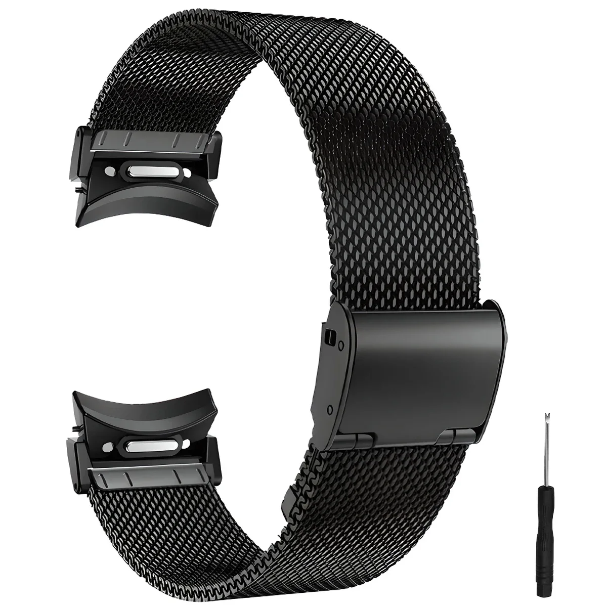 Elegant Milanese Mesh Metal Band for Smartwatch - Quick Fit Design Bracelet Strap