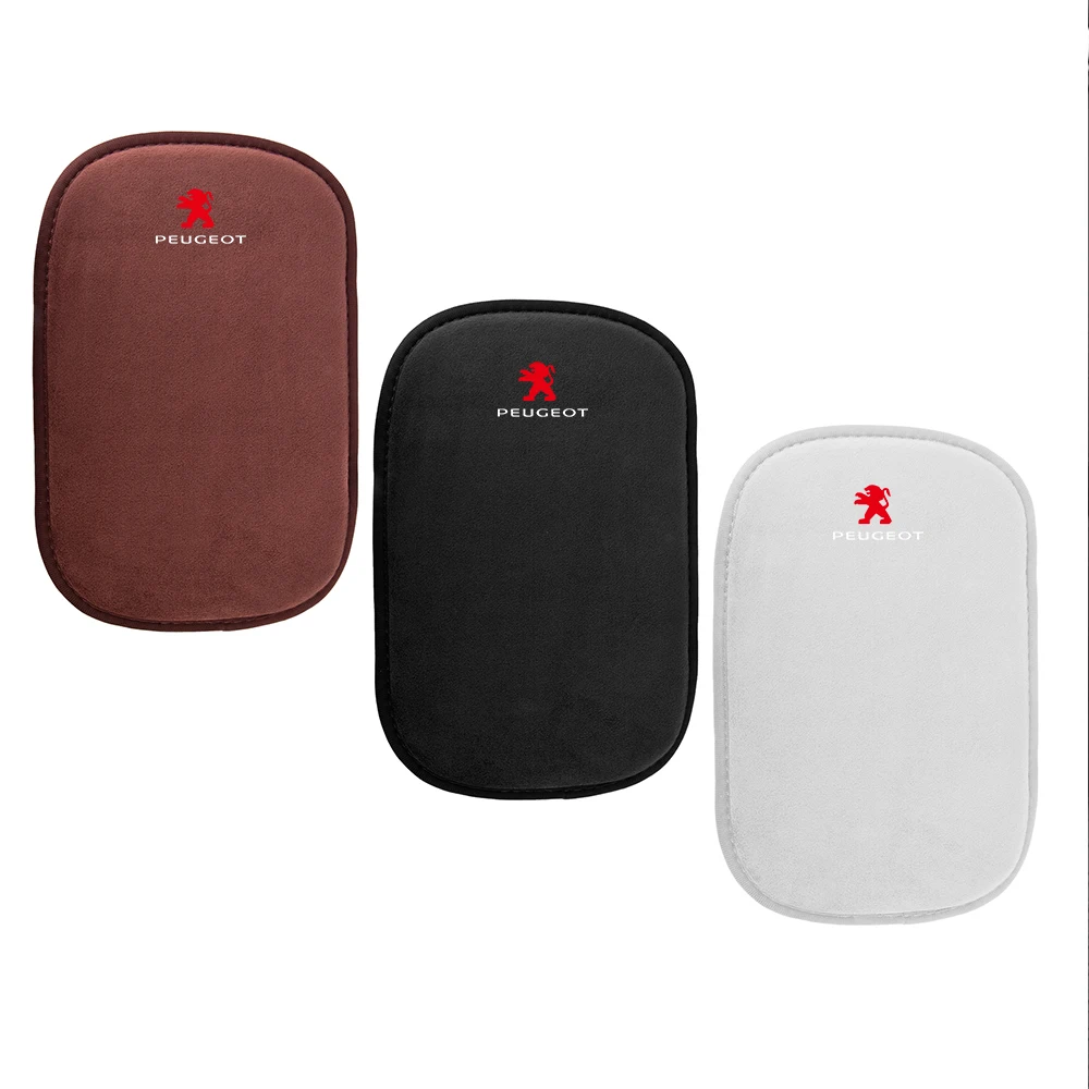 Luxury Suede Leather Car Armrest Cushion and Protection Pad