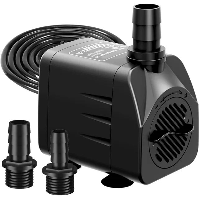 15W 25W 35W Submersible Water Pump AC 220V EU US ปลั๊กปรับกระแสเงินสดสําหรับ Aquarium Fish Tank Pond Fountain hydroponics ​ 1