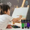 MOTARRO 1Pcs Acrylic Paint in Tube for Art Beginners Hobby Painters on Canvas Rocks Wood Ceramic 24 Colors(75ml 2.5oz) 4