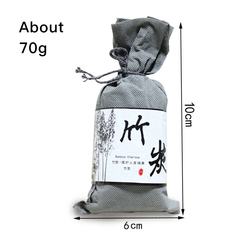 Active New Car Home Refrigerators Wardrobe Carbon Bamboo Charcoal Bags For Odors Moisture Air Purifier Freshener Absorb Odors