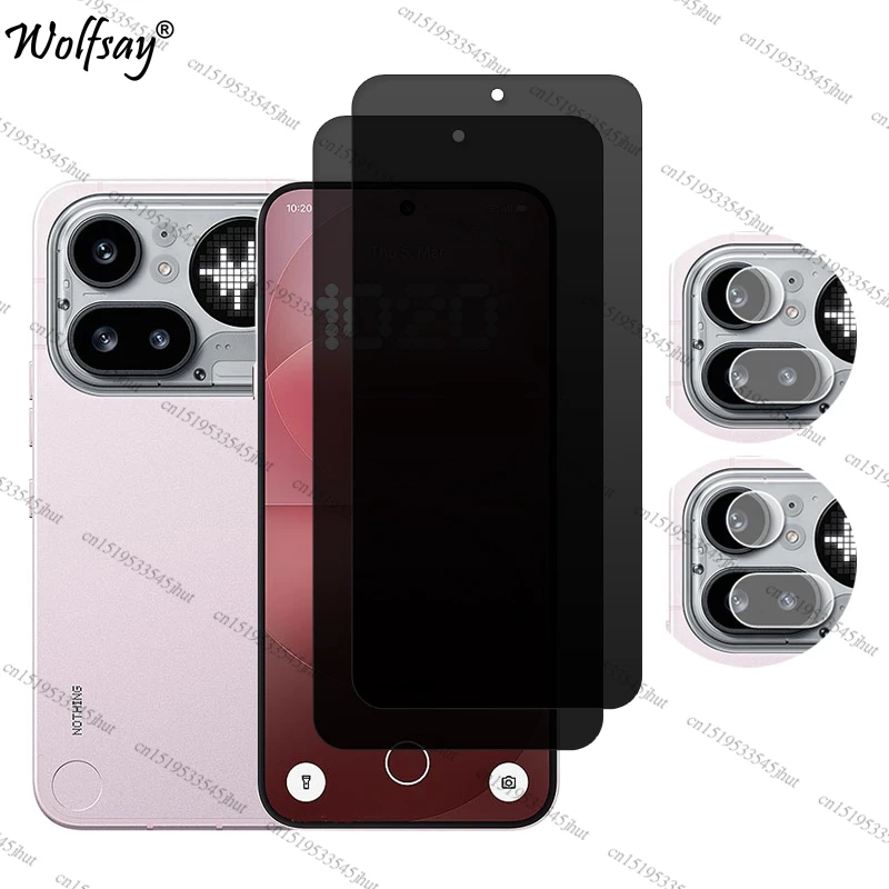 Advanced Anti-Spy Tempered Glass Privacy Screen Protector