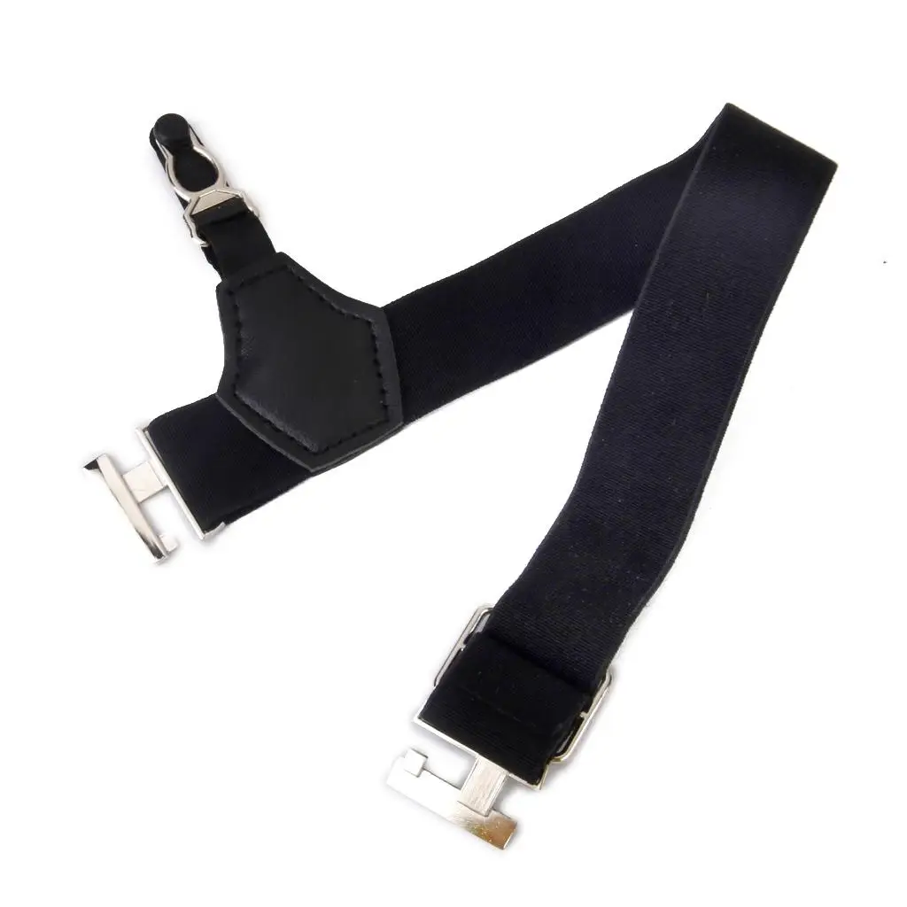 1 Pair Mens Sock Suspenders Garter Hold Up Braces Elastic Clip Grip Adjustable