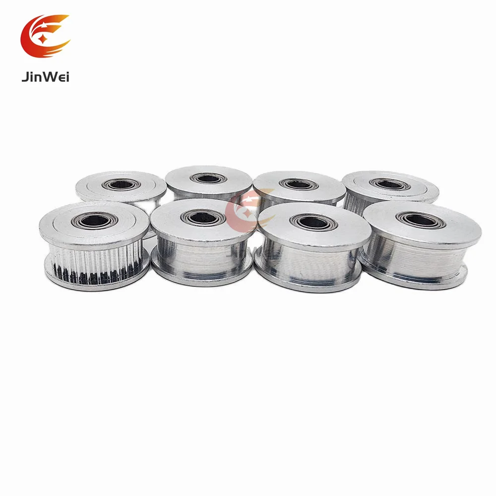 thumbnail image 2 of 5pcs GT2 5mm Bore Aluminum Toothless Timing Belt Idler Pulley For 3D 2 of 9