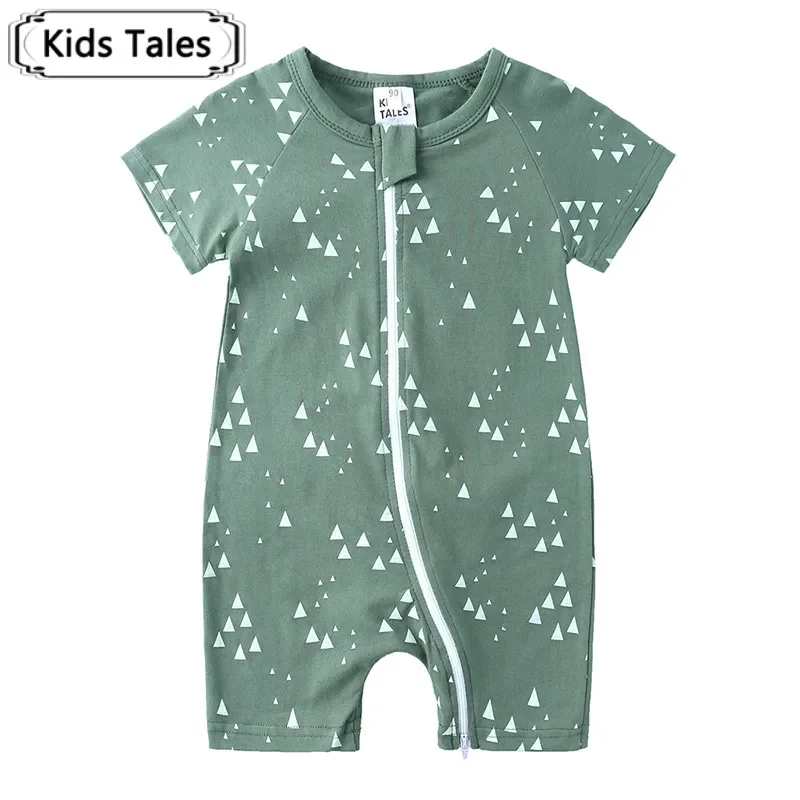 Newborn Unisex Clothes Short Sleeve Baby Rompers summer Infant Pajamas Cotton Soft Boys&Girls Jumpsuit Costume Body suit 2025 Cotton Jumpsuit Baby Romper Baby Boy Bodysuits