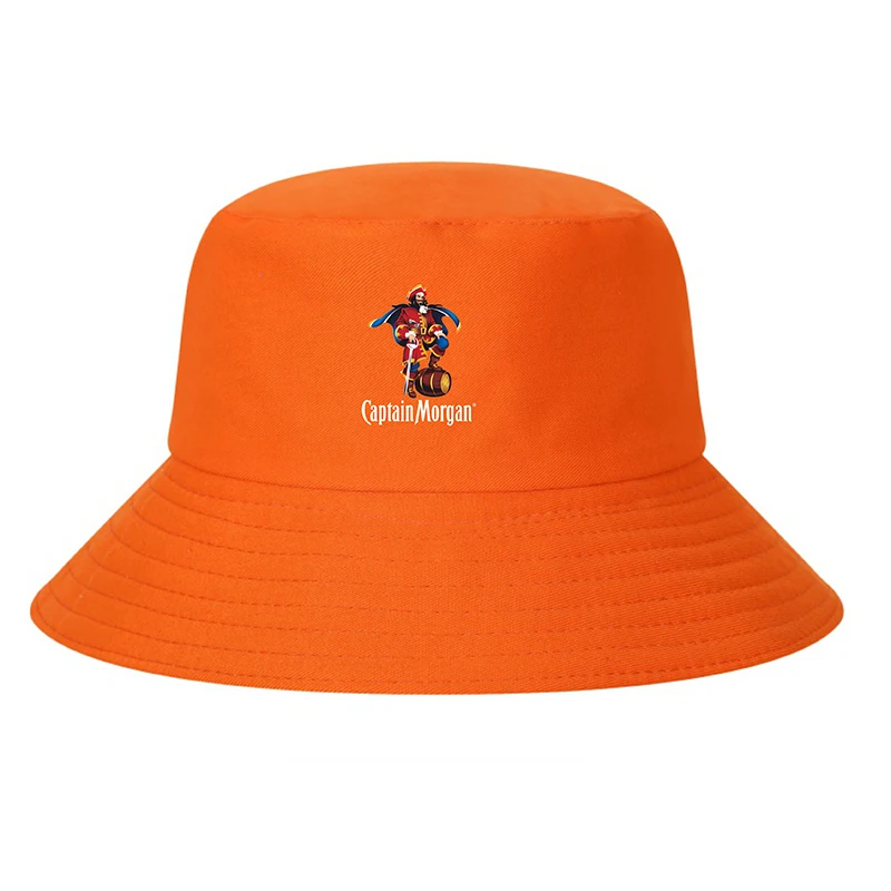 Captain bob Bucket Hats Men Women Cotton Outdoor Reversible