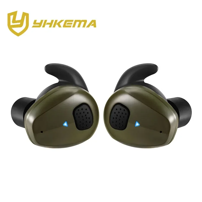YHKEMA 2024 Electronic BT5.3 Earplugs Headset Hunting Anti Noise Ear Plug Electronic Damper Sports Shooting For Airsoft Earmuff 2