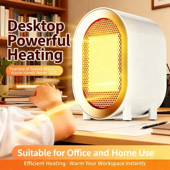 Portable Heater Electric Heater Convenient Room Heater Heating Warm Air Blower Desktop Winter Warmer Machine Home Appliance