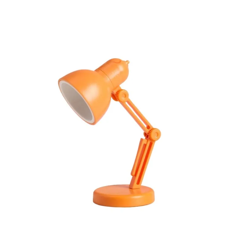 창의적인 미니 LED 접이식 책상 램프 휴대용 자석식 따뜻한 눈 보호 독서등 소형 여행용 야간 조명 가정 사무실용