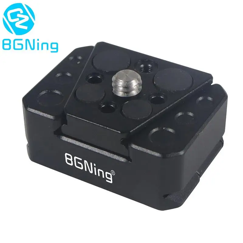 Field Monitor Quick Release Clamp Fast Switch Slide Plate V Mount for Drift Action Camera Video Phone for 38mm Arca Type Tripod camera clamp camera tripod plate camera mount plate camera base plate camera monitor holder