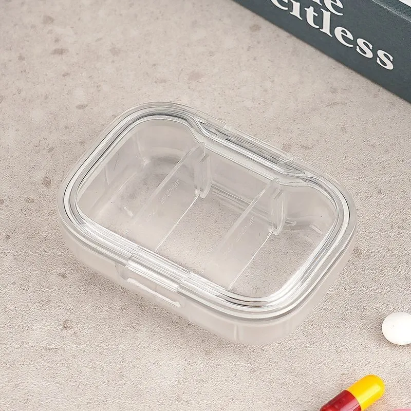 Weekly Portable Medicine Organizer with Moisture-Proof Sealed Design and Exquisite Packaging