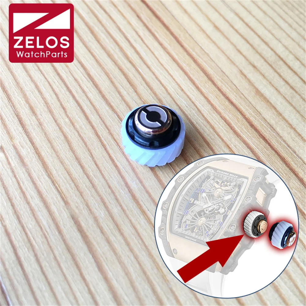 Corona Dell'Orologio In Acciaio Per Parti Di Orologi Automatici Richard Mille Rm21-01