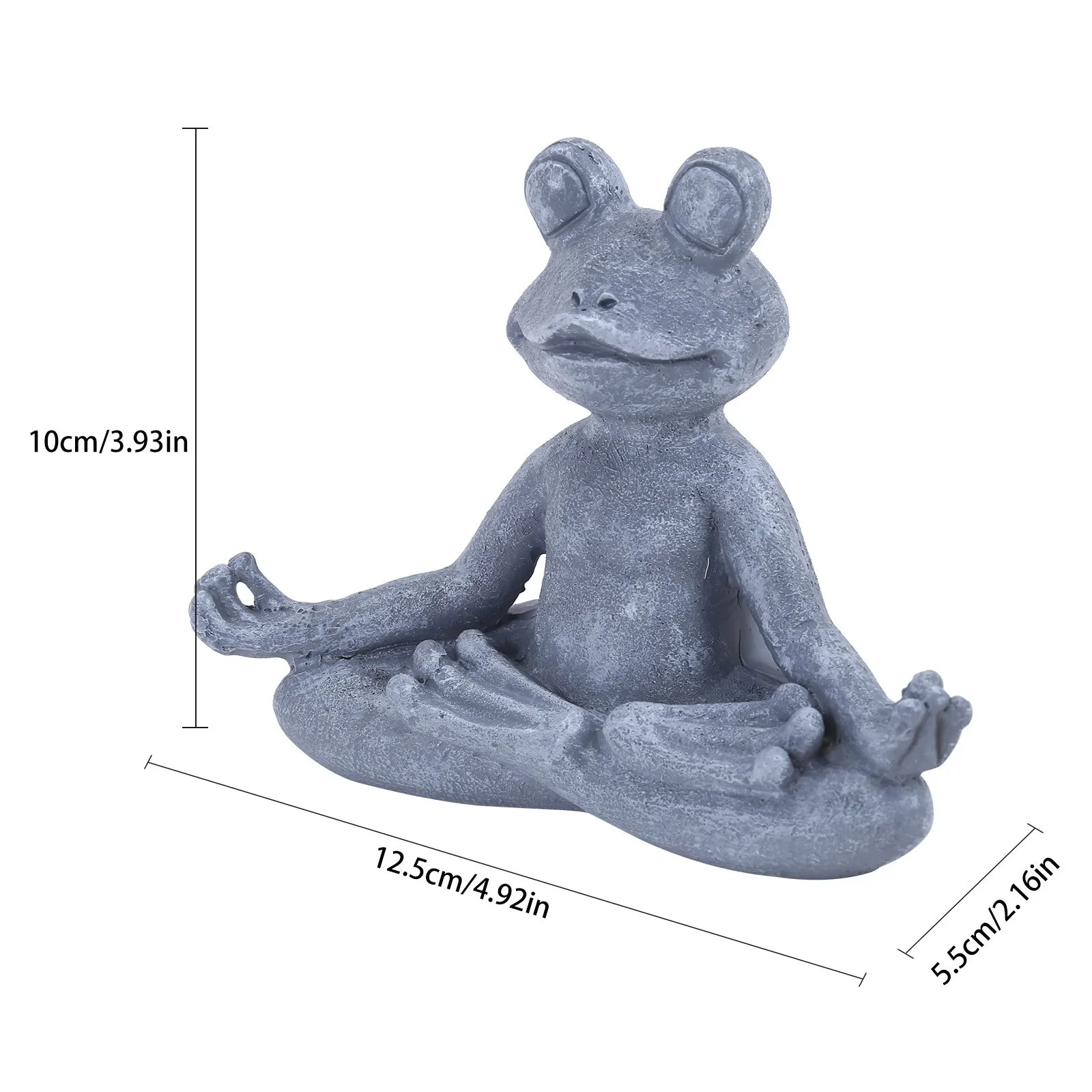 Méditation Statue Chat Statue 12.5cm Yoga Chat Animal Figurine Déco Résine  Méditation Yoga Figures Ornement Sculpture Décor Pour Intérieur Et  Extérieur