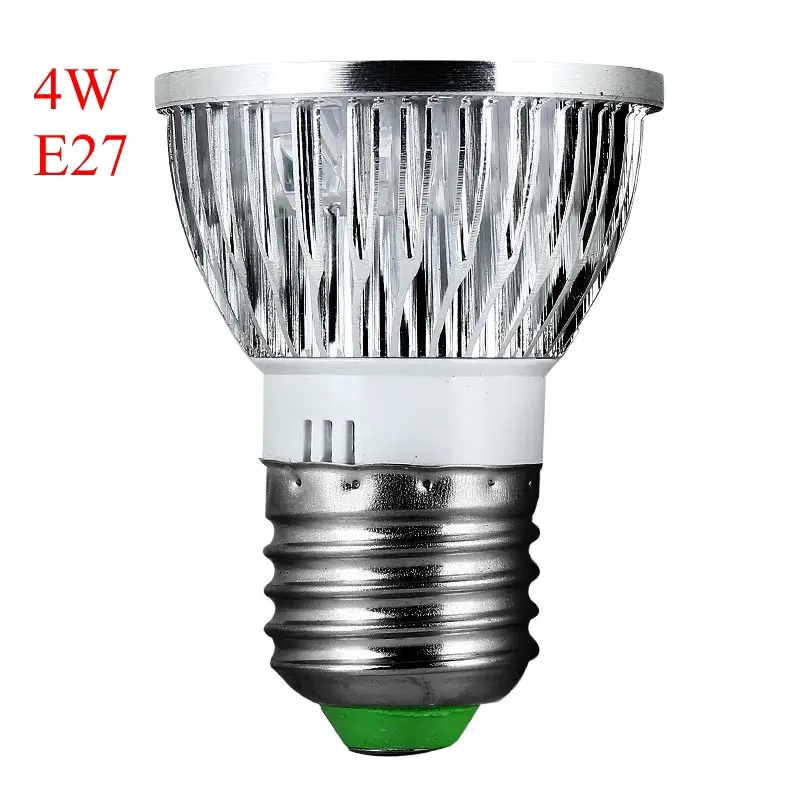 4W 5W E27 GU10 MR16 UV LED Light Bulb Ultraviolet Spotlight Lamp plant grow Light AC 85-265V /12V black light bulbs