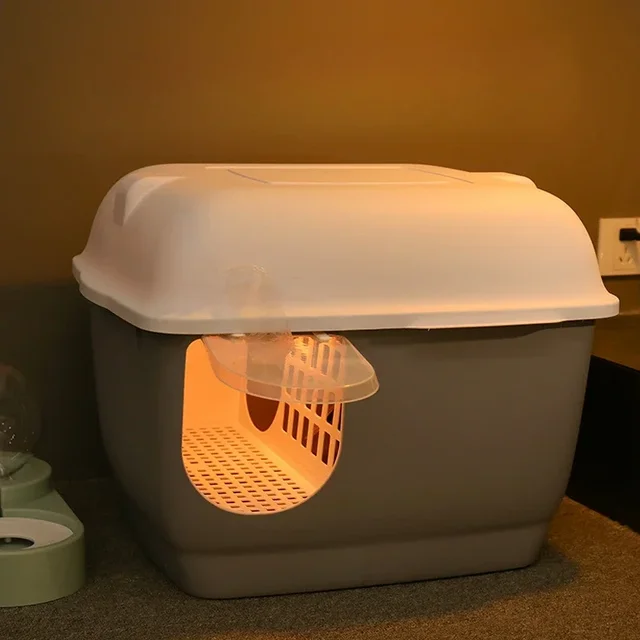 Innovative Design Long Channel Sand Leakage Corridor Pet Litter Box Furniture Hygiene Solution for Cats Innovative Design Long Channel Sand Leakage Corridor Pet Litter Box Furniture Hygiene Solution for Cats