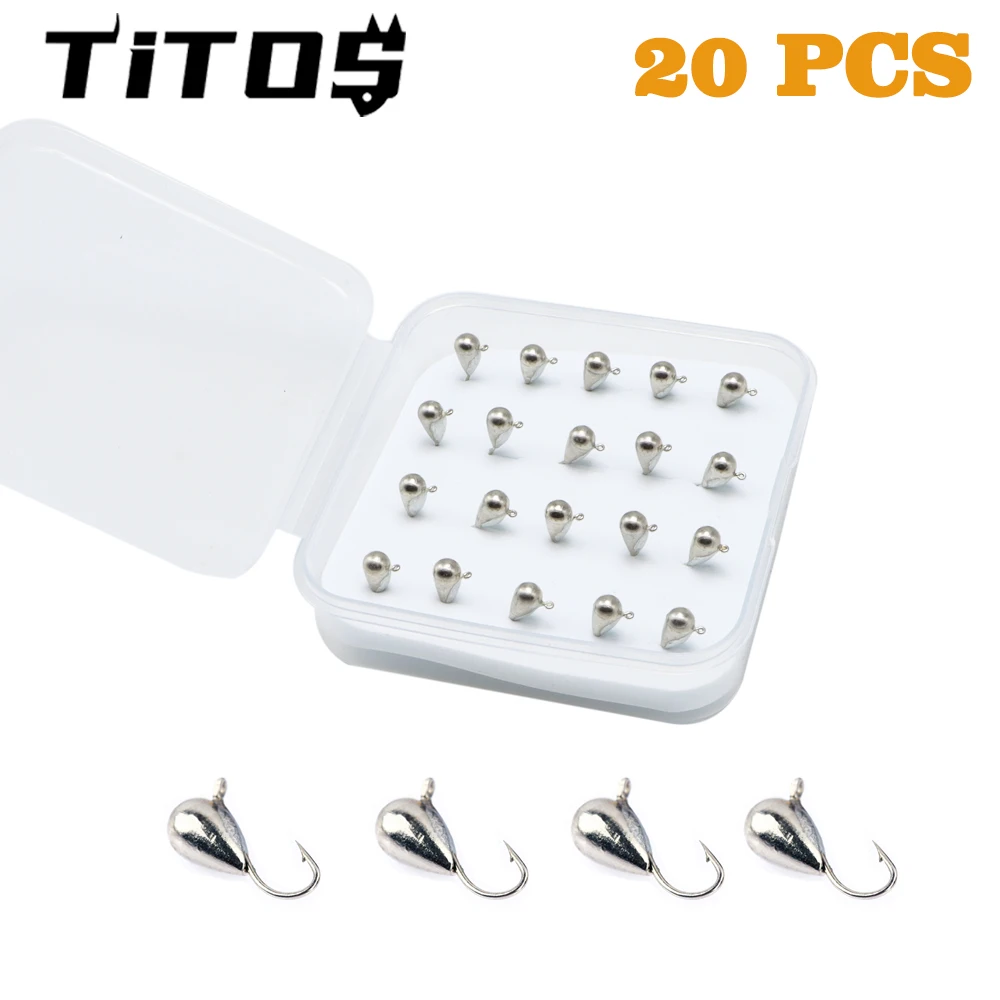 

Tungsten Ice Jig Tear Drop 2.7mm-7.0mm Winter Ice Pike Perch Crappie Fishing Bait Hayabusa Ice Hook Fishing Hook
