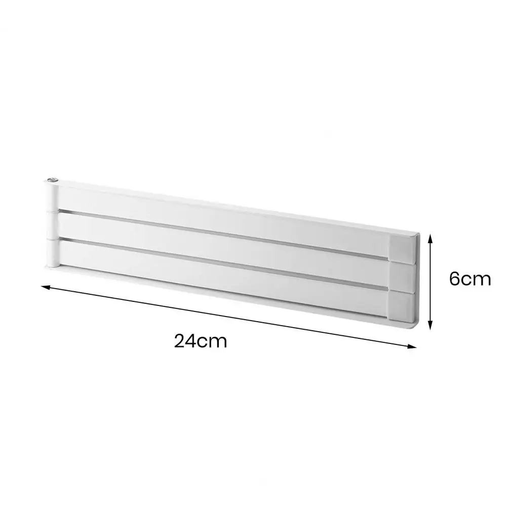 Space-saving Towel Bar Wall Towel Rack Wall Mounted Magnetic Rail Drying Rack for Kitchen Bathroom Punch-free for Hand