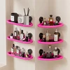UFORU Bathroom storage shelf perforation-free suction cup wall hanging wall hanging shelf Toiletries and cosmetics storage shelf 4