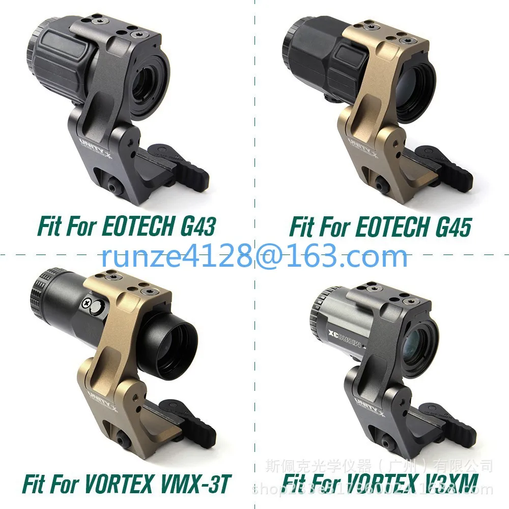 Unity-拡大鏡f-t-c g33、g43、g45、vortex 3x、3t、2.26