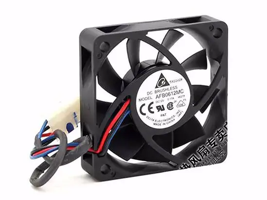 

Delta Electronics AFB0612MC W278 DC 12V 0.17A 60x60x15mm 3-Wire Server Cooling Fan