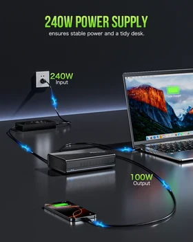 GMKtec AD-GP1 Graphics Card RX 7600M XT 8GB GDDR6 2300MHz Quad 4K Display OCulink PCIe4.0x4 USB4 240W Power For PC Esports Game 1