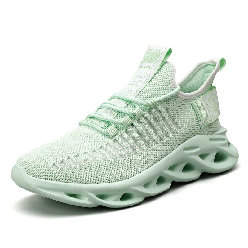 Mens Breathable Running Sneakers For Women Low Top Shoes Men's Sports Shoes 39-46 Mesh Jogging Casual Shoes Drop Shipping