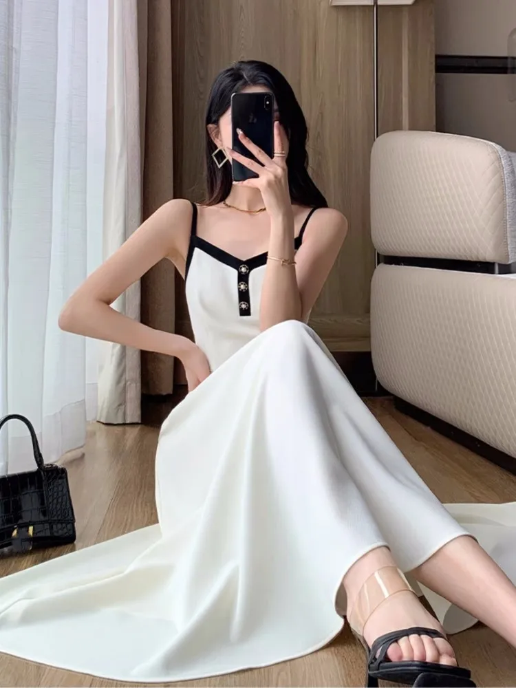 Elegant Solid Midi Dress 2 Piece Set Office Lady Chic Suit