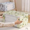 Large Capacity Clothing Organization Storage Bags Non-Woven Fabric Wardrobe Blanket Bedding Moisture-Proof Dustproof Container 2