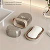 Portable Soap Box Travel Leakproof with Drain Holder Suitable for Bathroom Kitchen Camping Gym Simple Soap Storage Box 3