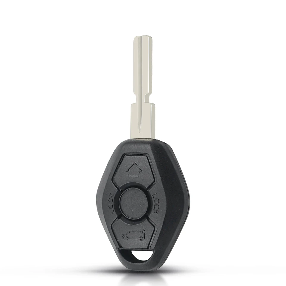 Ricambio Chiave BMW ID44 Chip EWS 3 Pulsanti: Telecomando Per E38 E39 E46 X3 X5, Con Batteria Inclusa - 4
