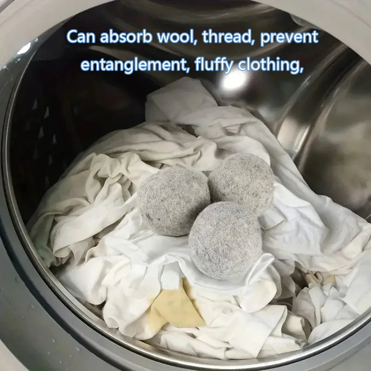 5pcs Wool Dryer Balls Reusable Softener Laundry Washing Machine accessories