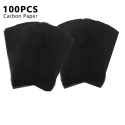 A4 Carbon Paper for Creative Tracing and Design - 100 Sheets (Black)