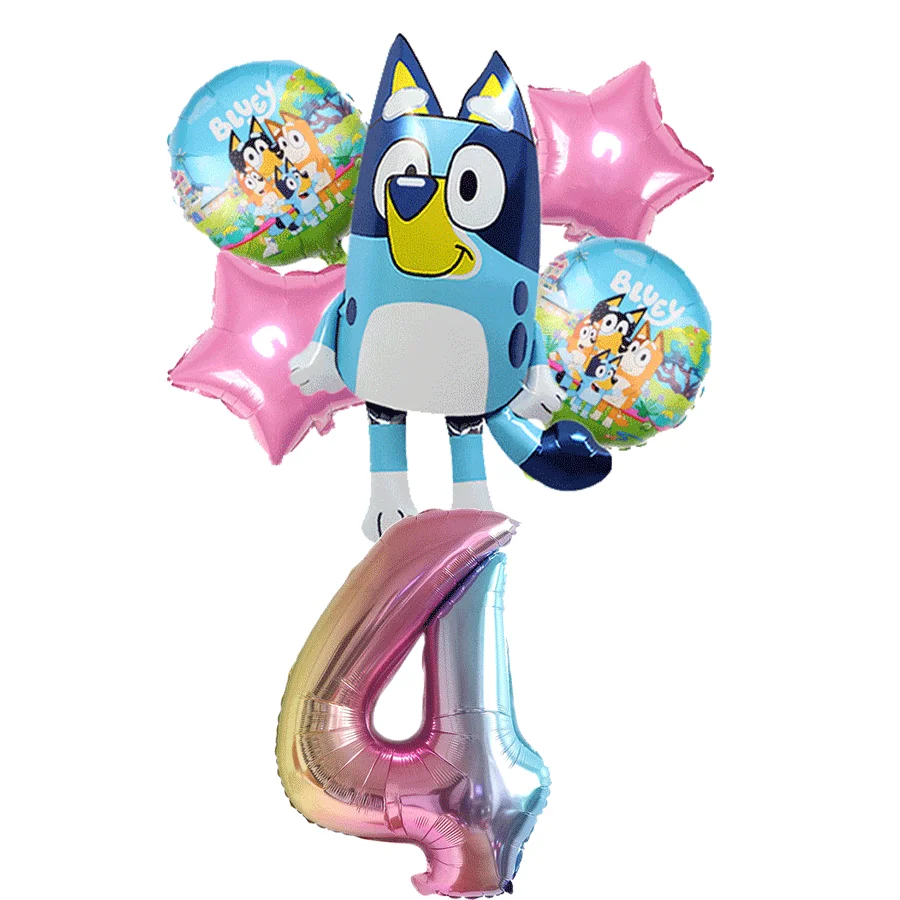 Blueys набор мультяшных воздушных