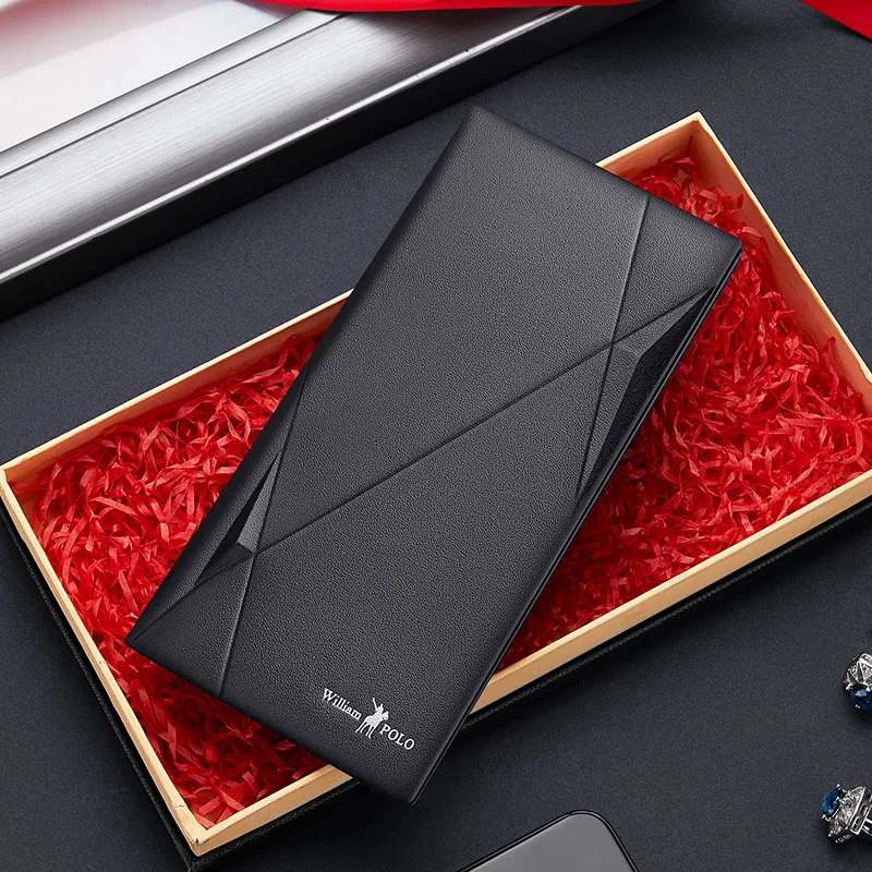 Men's wallet Men's long business large capacity hold bag Card Bag Hold bag Valentine's Day gift 2