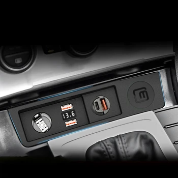 Presa di Ricarica USB Rapida per Passat B6 B7 07-16 e CC 10-18, Accessorio Elettronico Sostitutivo per Auto