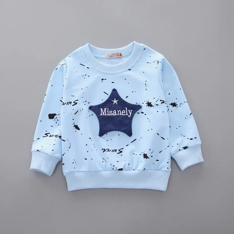 Autumn Baby Boy Clothing Set Kids Clothes Suit Boy Long sleeved star T-shirt + pants 2pcs boys clothes set kids clothes