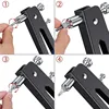 86pcs Heavy Duty Blind Rivet Nut Kit Set Riveter Tool Rivet Nut Gun Thread Hand Riveter Rivet Gun Threaded Insert Tool 6