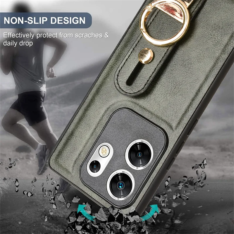 For Infinix Zero 30 4G Wristband Ring Case TPU Back Cover Dust Box Suitable for Infinix Zero 30 4G X6731B Phone Case