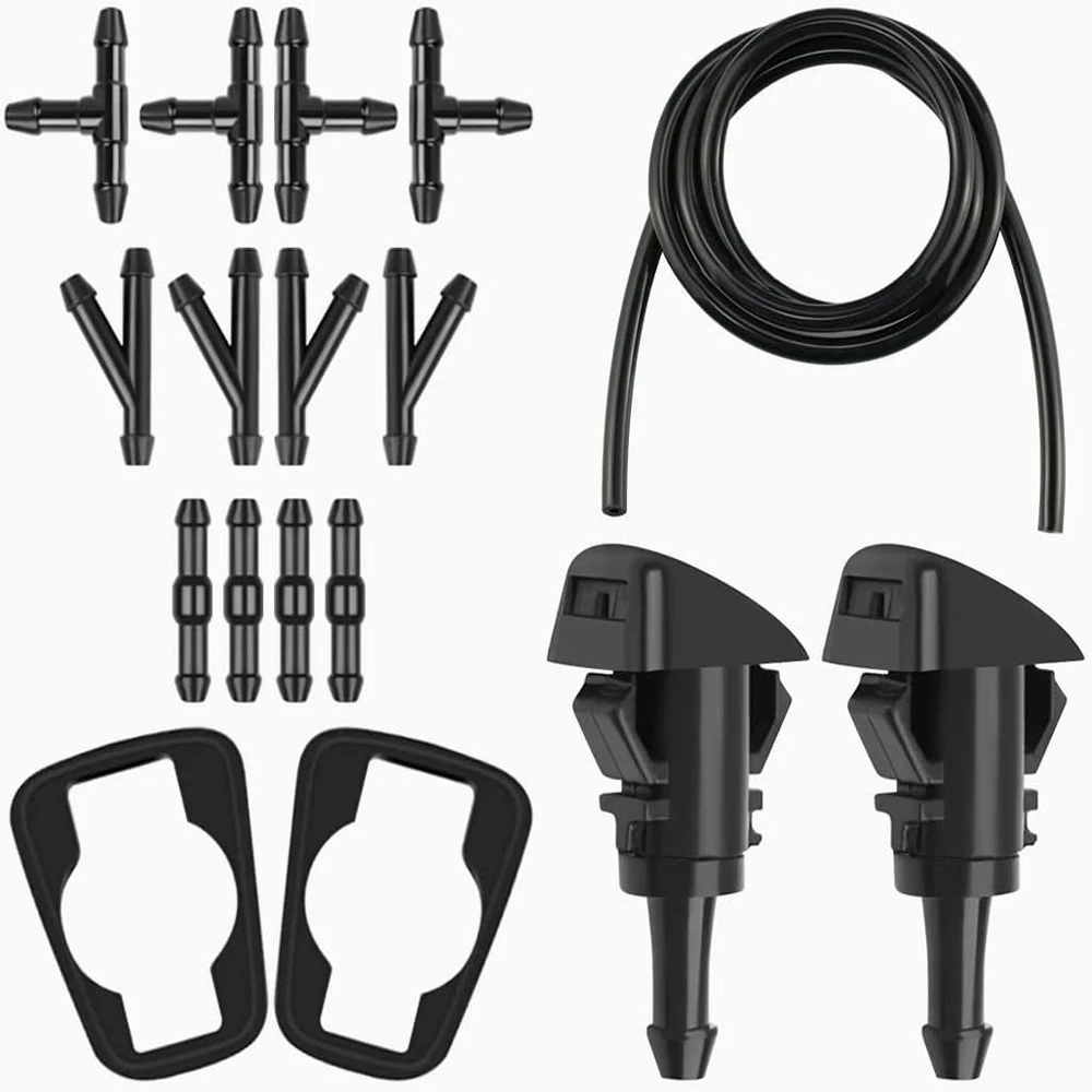 

Windshield Spray Nozzle Washer Hose Kit