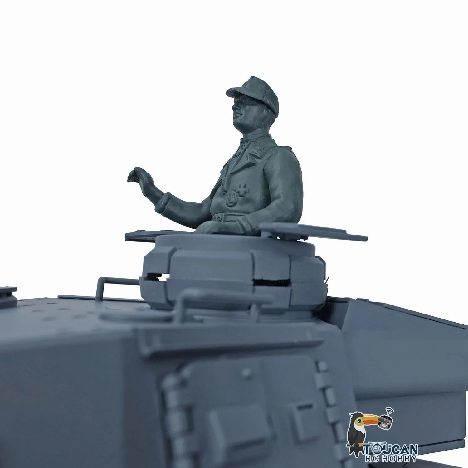 1/16 Scale 2.4G HENG LONG 7.0 Plastic German Panzer IV F2 RTR Radio Control Tank Model Toys 3859 TH17395-SMT5 5