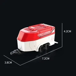 Mini Alloy RC Car with Lights - Portable, 60 - Minute Playtime, Perfect Gift (Hanging Box)