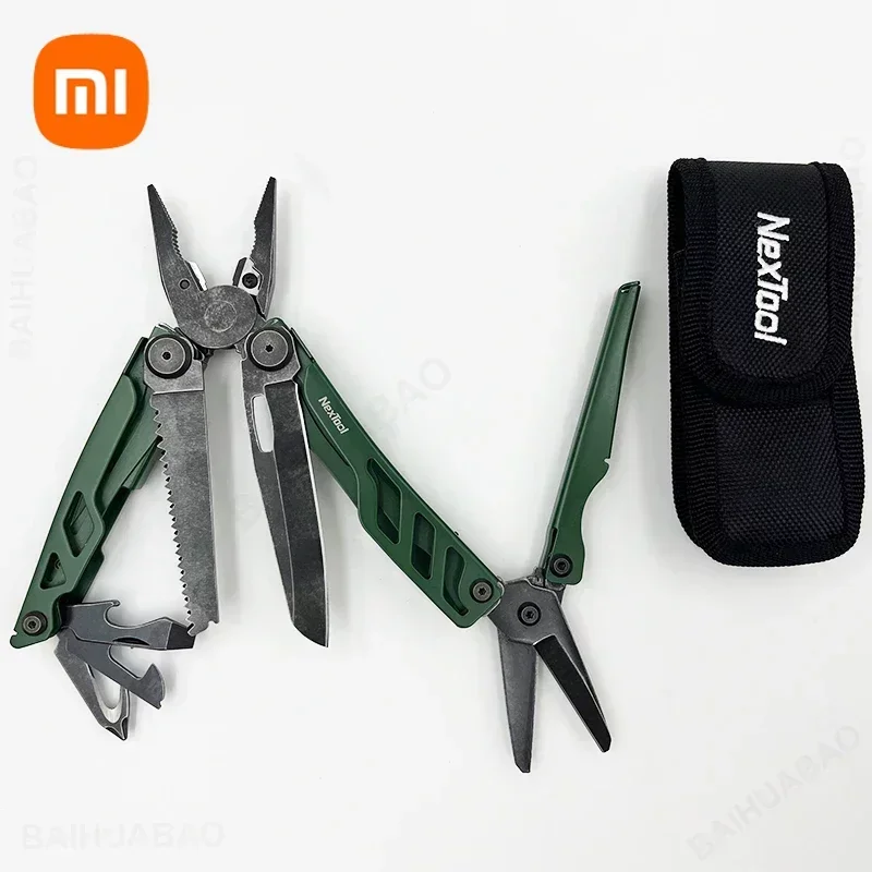 

Xiaomi New NexTool Flagship Pro Multitool Pliers 16 in 1 Multi Functional Portable Pocket Keychain Tool Outdoor EDC Small Tool