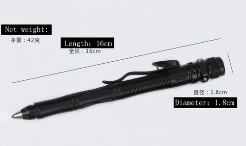 SWAT EDC 도구 LED 스트로브 충전식 전술 펜, 다기능 자기 방어 펜, 서바이벌 도구 카드, 자기 제어 스위치 3