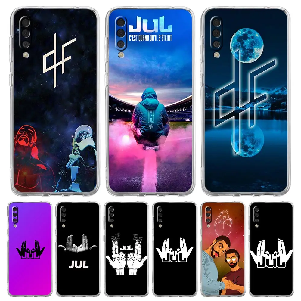 JuL Rapper Themed Clear Phone Case